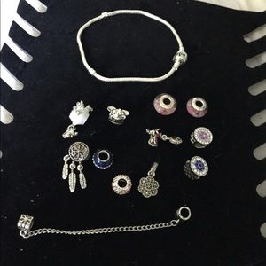 European and Pandora charms